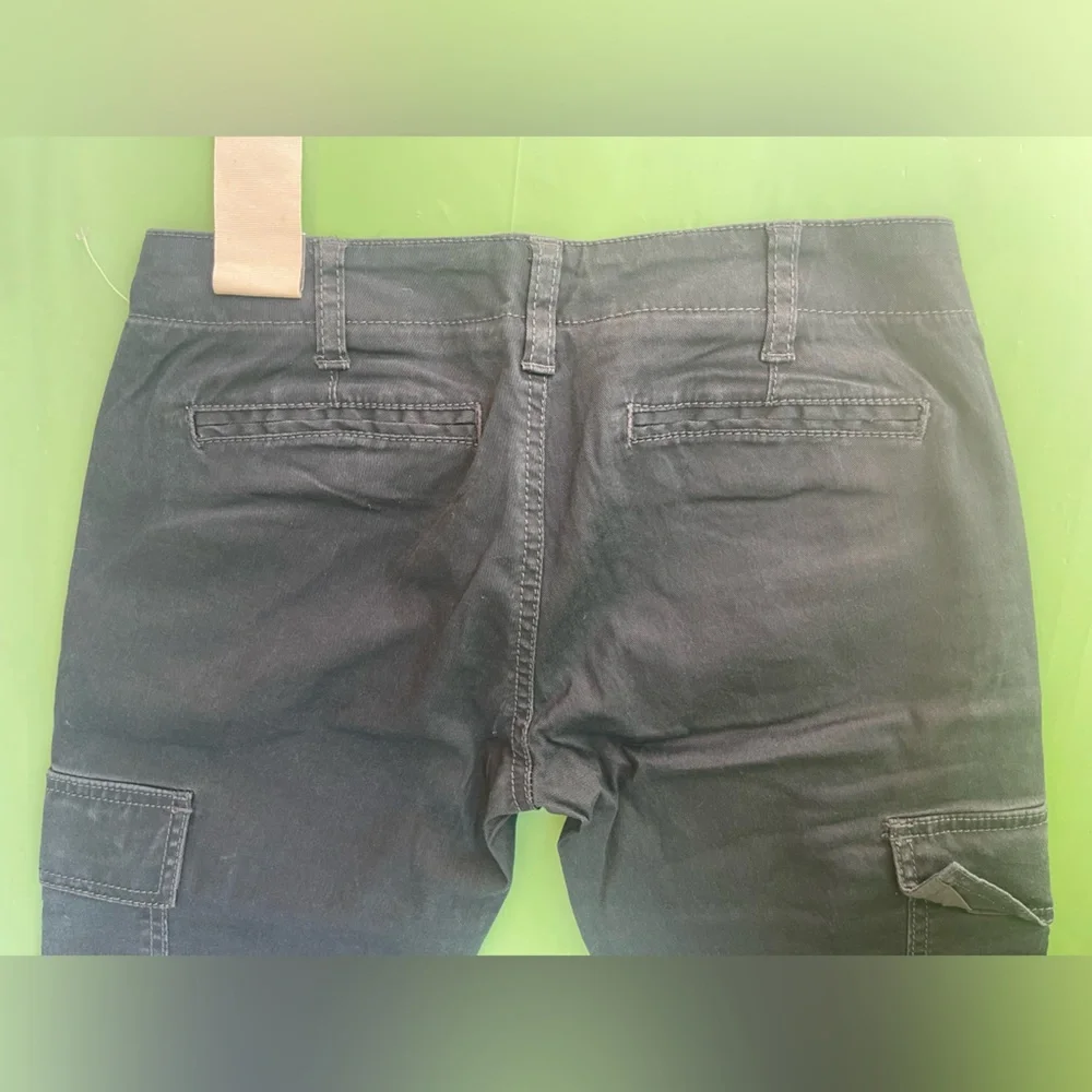 LOW RISE CARGO Sound & Matter Navy Blue Casual Pants NEW WITH TAGS SIZE 0 - Picture 2 of 14
